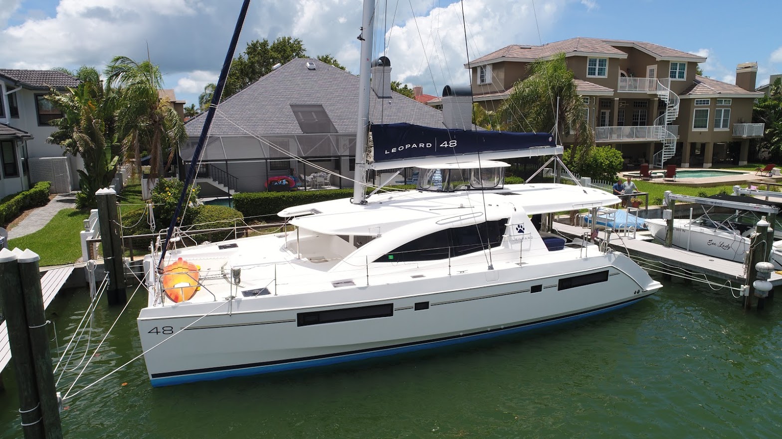Used Sail Catamaran for Sale 2015 Leopard 48 Boat Highlights